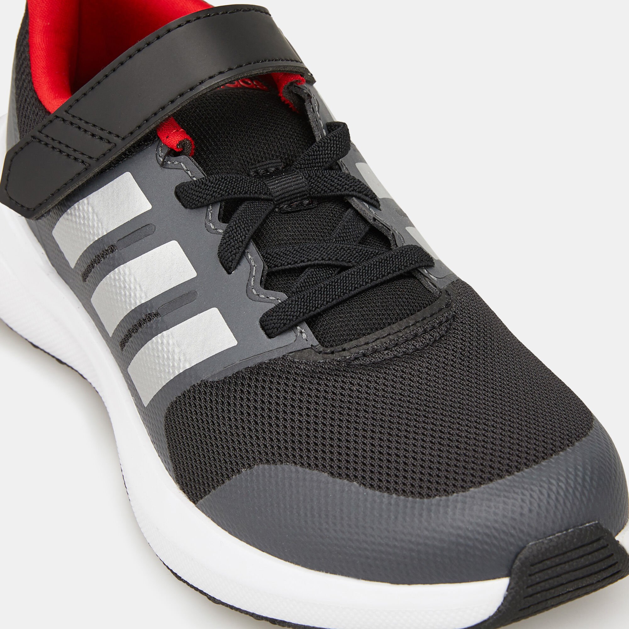 Kids FortaRun 2.0 Cloudfoam Velcro Shoes Black adidas in KSA SSS