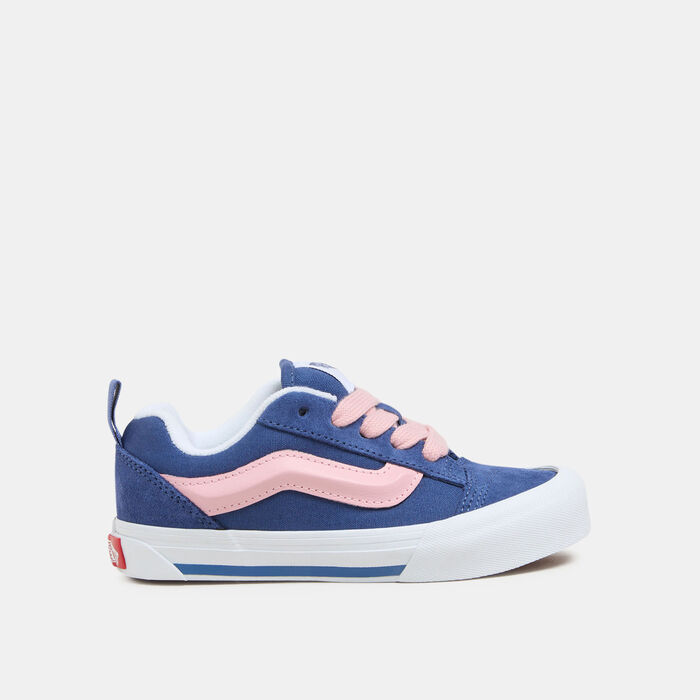 Vans Kids' Knu Skool Unisex Shoes (Young Kids) Blue Vans Kids' Knu Skool Unisex Shoes (Young Kids) Blue image number 0