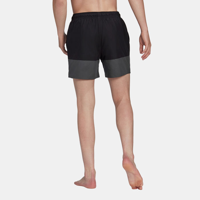 adidas Men's ColourBlock Swimming Shorts Black adidas Men's ColourBlock Swimming Shorts Black image number 1