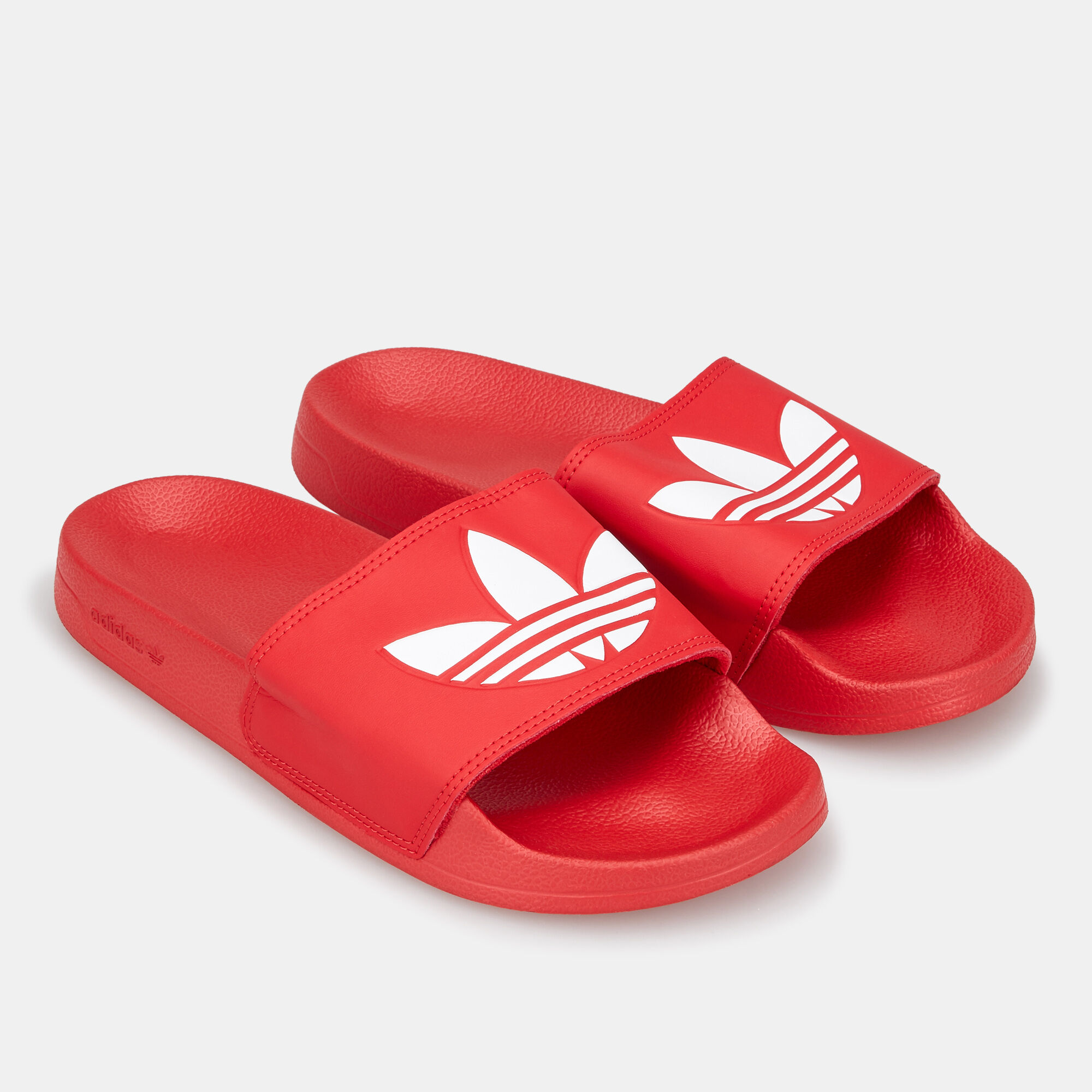 Adidas originals adilette slides red sales