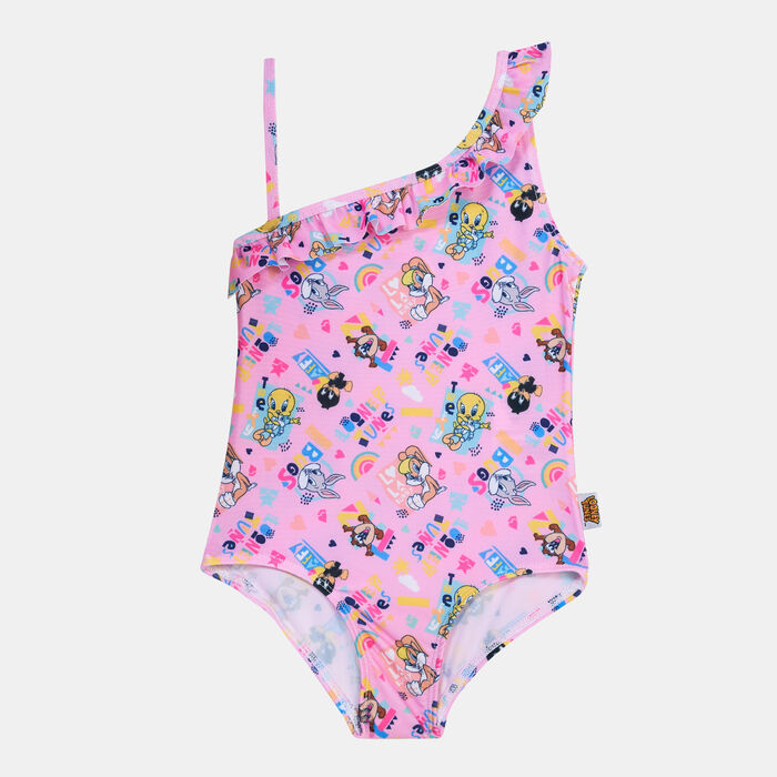 COEGA Kids' Frill One-Piece Swimsuit (Baby and Toddler) Pink COEGA Kids' Frill One-Piece Swimsuit (Baby and Toddler) Pink image number 0