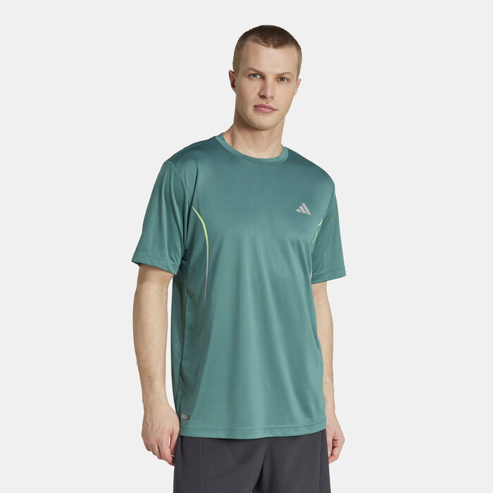adidas Men's Tech Apparel Training T-Shirt Green adidas Men's Tech Apparel Training T-Shirt Green image number 0