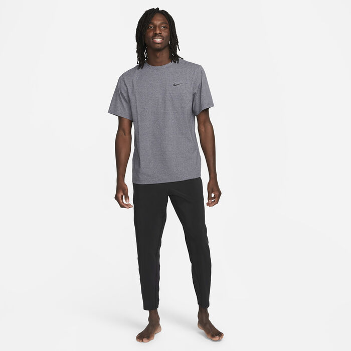 Nike Men's Dri-FIT Hyverse UV Training T-Shirt Grey image number 4