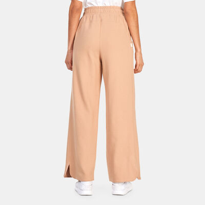 PUMA Women's Infuse Wide Leg Pants Brown