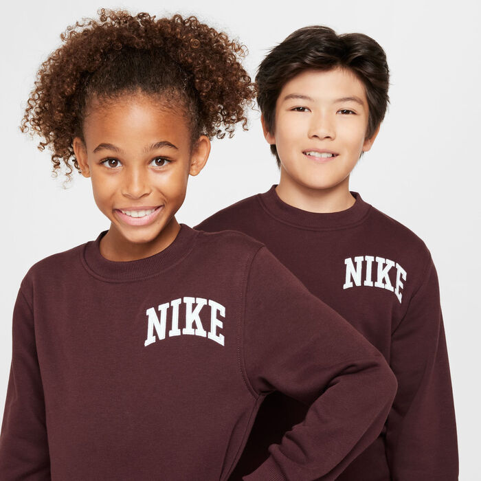 Nike Kids' Sportswear Club Sweatshirt Pink Nike Kids' Sportswear Club Sweatshirt Pink image number 3