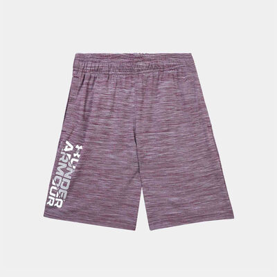 Under Armour Kids' Prototype 2.0 Wordmark Shorts Red
