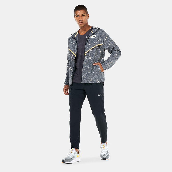 Nike Men's Repel UV D.Y.E Windrunner Jacket Grey Nike Men's Repel UV D.Y.E Windrunner Jacket Grey image number 2