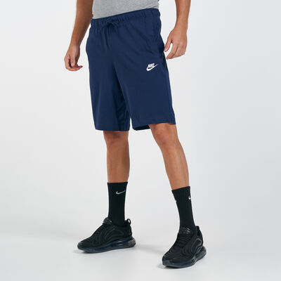Nike Men's Sportswear Club Jersey Shorts Blue