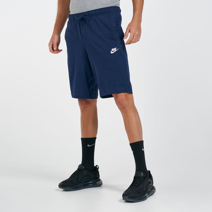 Nike Men's Sportswear Club Jersey Shorts Blue image number 0
