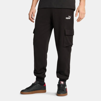 PUMA Men's Essentials No. 1 Logo Cargo Sweatpants Black