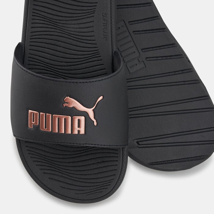 PUMA Women's Cool Cat 2.0 BX Slides Black PUMA Women's Cool Cat 2.0 BX Slides Black image number 2