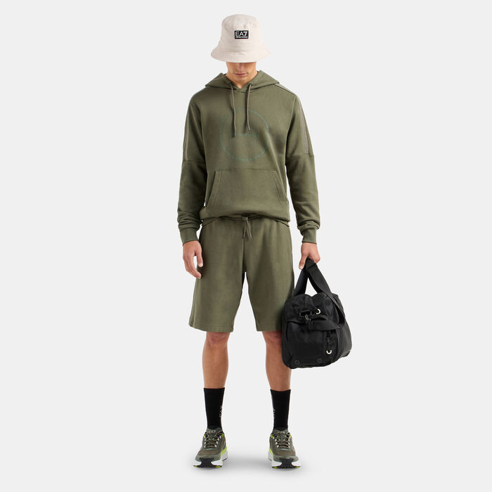 EA7 Emporio Armani Men's Logo Series Shorts Green EA7 Emporio Armani Men's Logo Series Shorts Green image number 2
