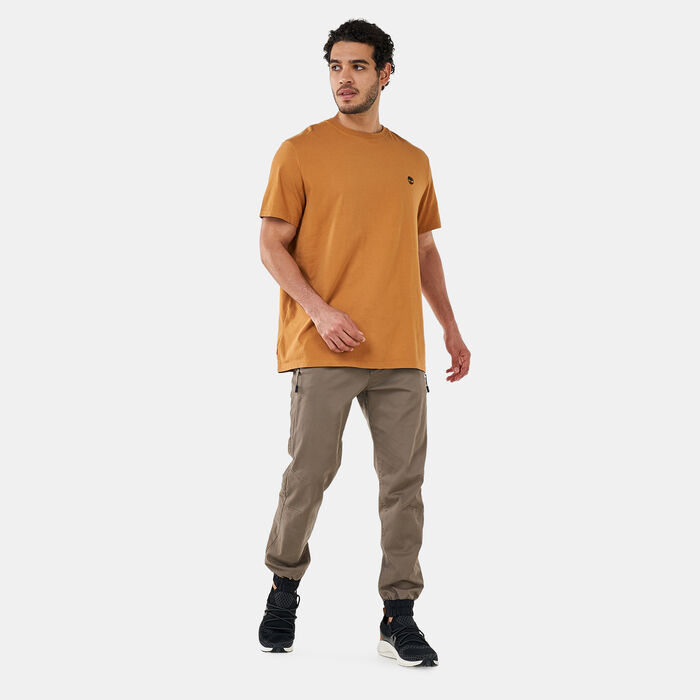 Timberland Men's Dunstan River Jersey Crew T-Shirt yellow image number 2