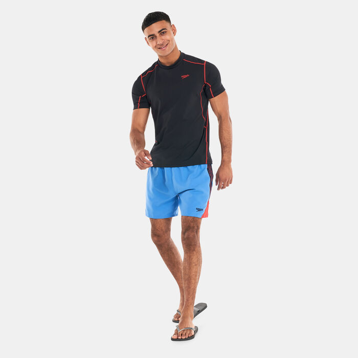 Speedo Men's Hyper Boom Splice 16-Inch Swim Shorts Blue Speedo Men's Hyper Boom Splice 16-Inch Swim Shorts Blue image number 2