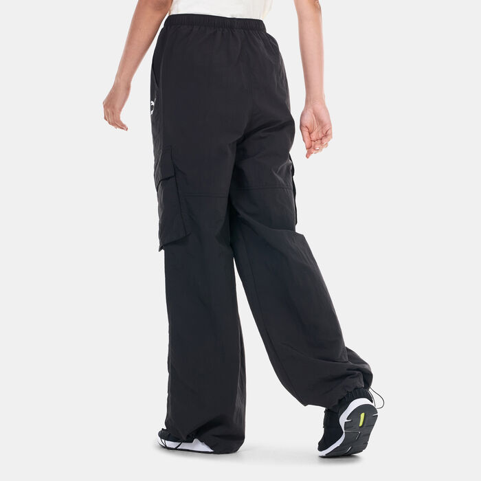 PUMA Women's DARE TO Wide Leg Pants Black PUMA Women's DARE TO Wide Leg Pants Black image number 1