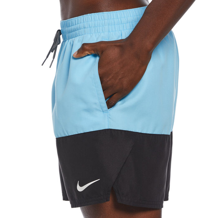 Nike Swim Men's Split Swim Trunks Blue Nike Swim Men's Split Swim Trunks Blue image number 4