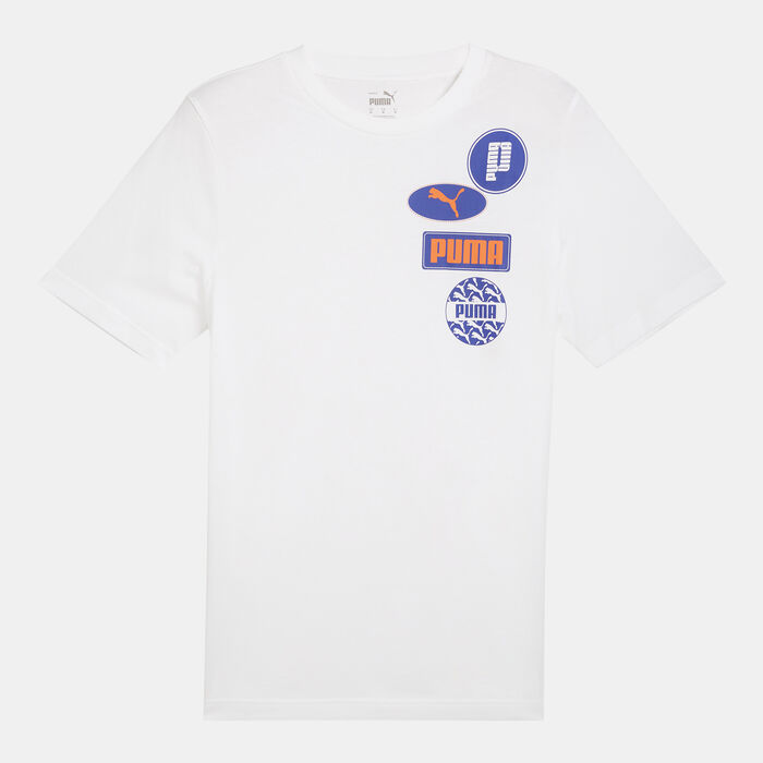 PUMA Men's Graphics Icon T-Shirt White PUMA Men's Graphics Icon T-Shirt White image number 0