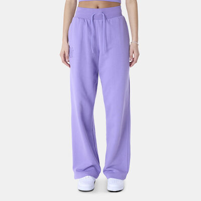 New Era Women's MLB New York Yankees League Essential Joggers Purple