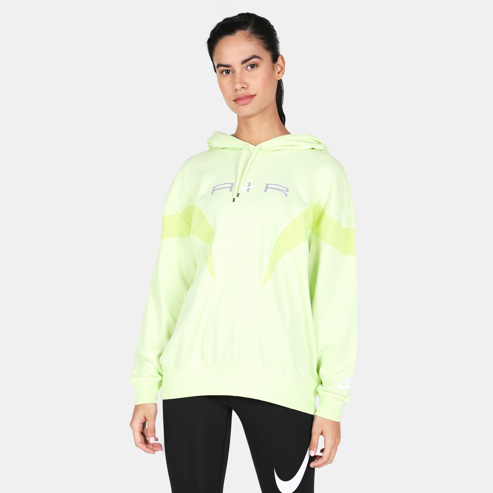 Women s Air Fleece Hoodie Green Nike in KSA SSS