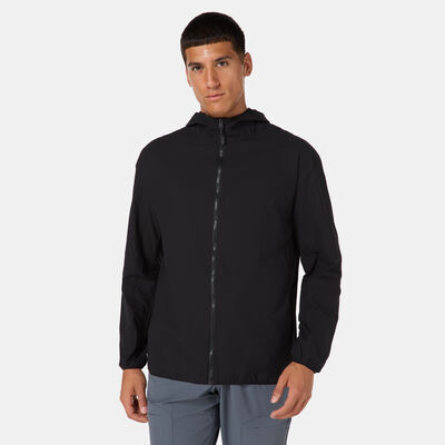Sun and Sand Sports Men's Classic Shell Parka Jacket Black