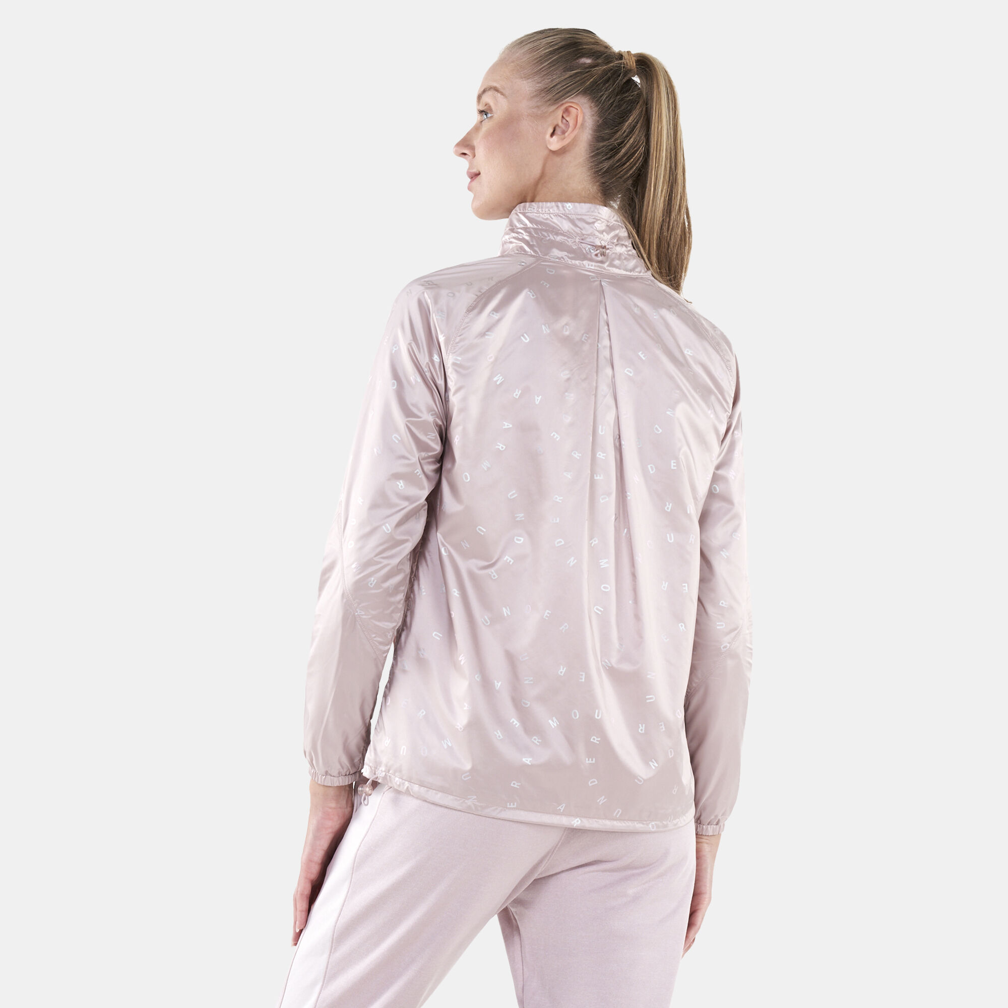 Buy Under Armour Women s UA RUSH Woven Iridescent Full Zip Jacket