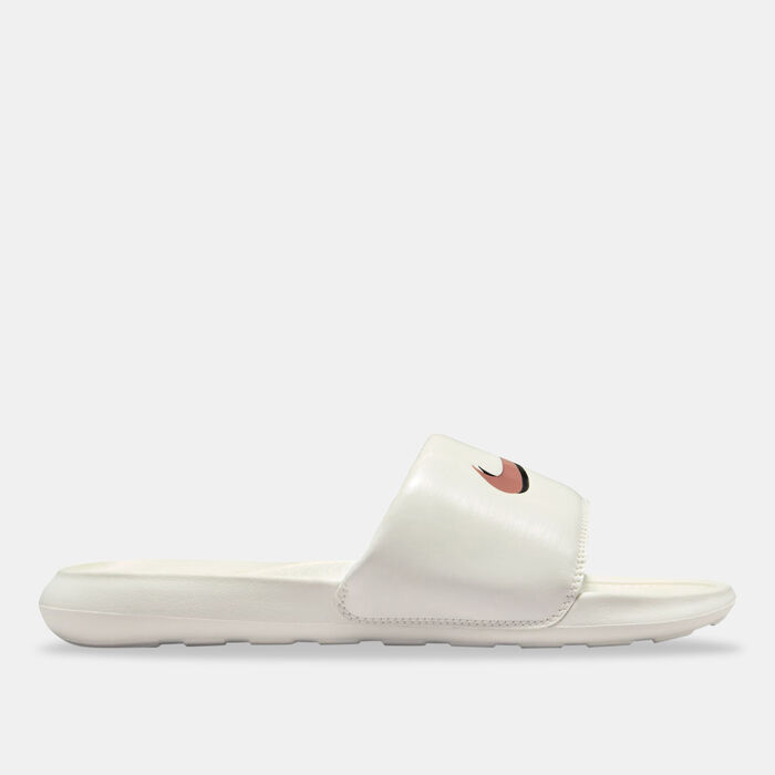 Nike Women's Victori One Slides White Nike Women's Victori One Slides White image number 1