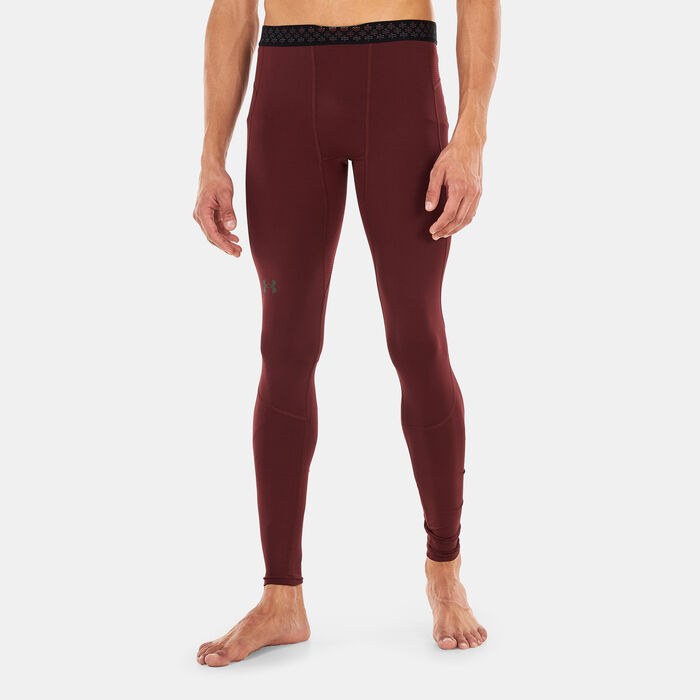 Under Armour Men's UA RUSH™ HeatGear® 2.0 Tights Red Under Armour Men's UA RUSH™ HeatGear® 2.0 Tights Red image number 0