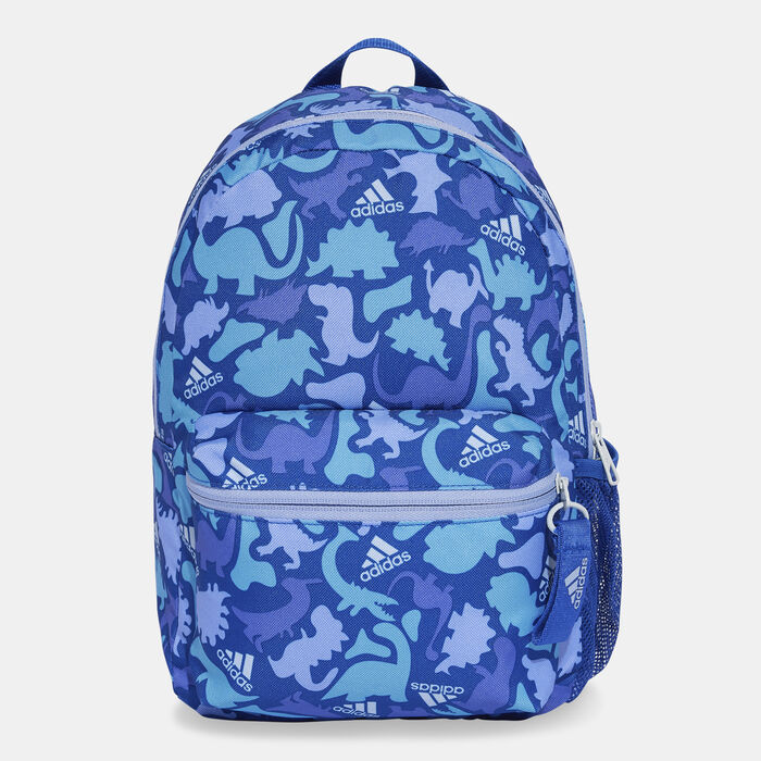 adidas Kids' Printed Backpack Blue adidas Kids' Printed Backpack Blue image number 0