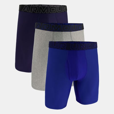 Under Armour Men's Performance Tech Boxerjock Boxers (3 Pack) Blue Under Armour Men's Performance Tech Boxerjock Boxers (3 Pack) Blue