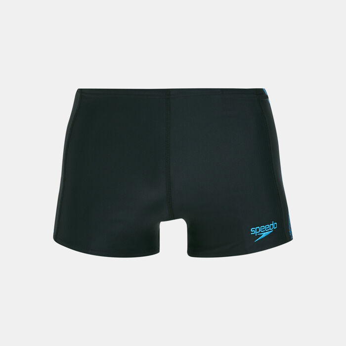 Men's Hexagonal Tech Panel Swimming Shorts Men's Hexagonal Tech Panel Swimming Shorts image number 0