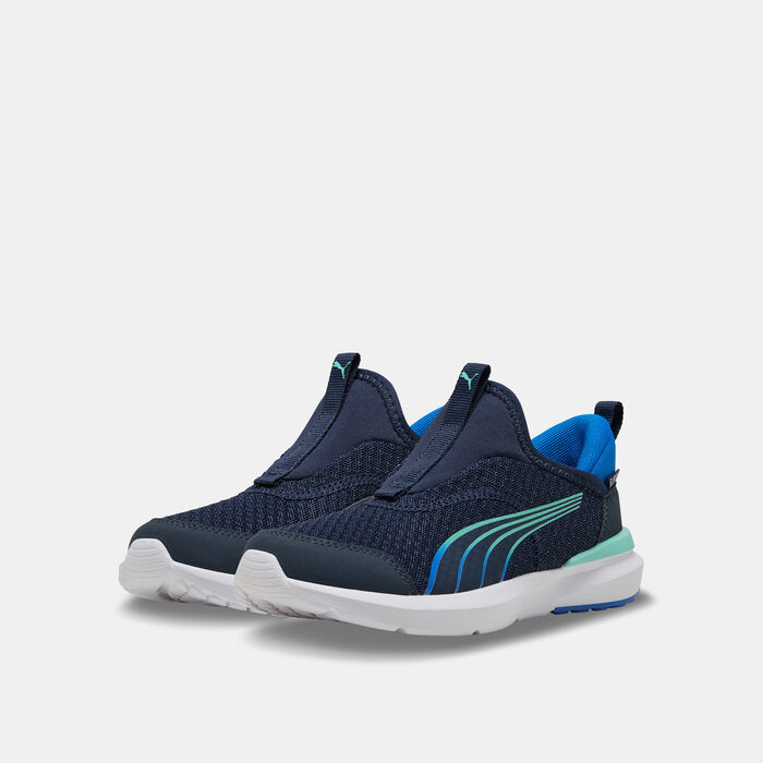 PUMA Kids' Kruz ProFoam SLIPTECH Running Shoes Blue PUMA Kids' Kruz ProFoam SLIPTECH Running Shoes Blue image number 1