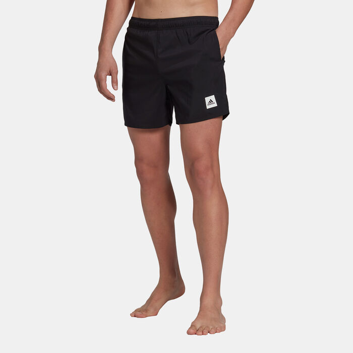 adidas Men's Solid Swim Shorts Black adidas Men's Solid Swim Shorts Black image number 0