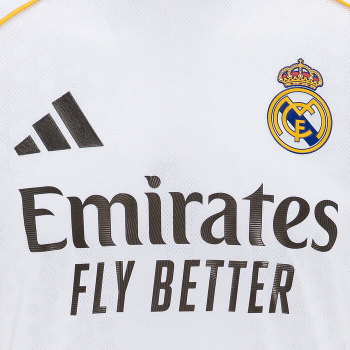 adidas Men's Real Madrid 25/26 Home Authentic Football Jersey White adidas Men's Real Madrid 25/26 Home Authentic Football Jersey White image number 2