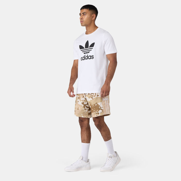 adidas Originals Men's Camo Shorts Beige image number 2