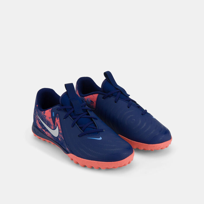 Nike Kids' Phantom GX 2 Academy Football Shoes Blue Nike Kids' Phantom GX 2 Academy Football Shoes Blue image number 1