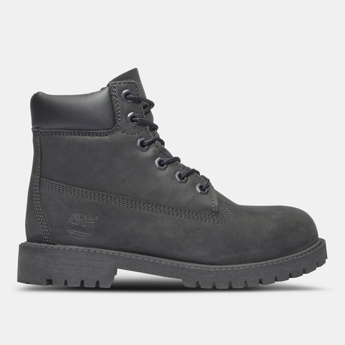 Timberland Kids' Premium 6-Inch Waterproof Boots Black Timberland Kids' Premium 6-Inch Waterproof Boots Black image number 0