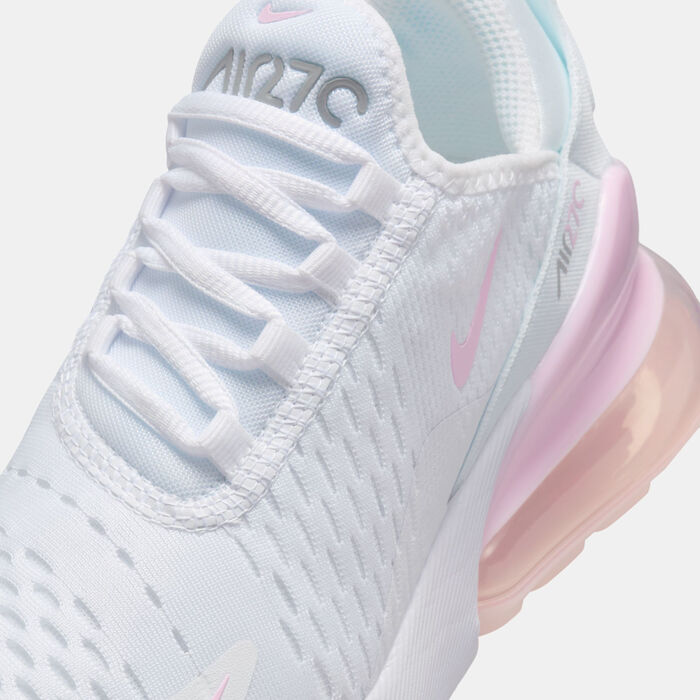 Nike Kids' Air Max 270 Shoes White Nike Kids' Air Max 270 Shoes White image number 4