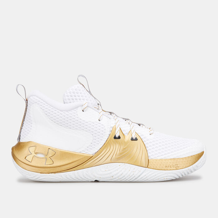 Under Armour Embiid One Basketball Shoe White Under Armour Embiid One Basketball Shoe White image number 0
