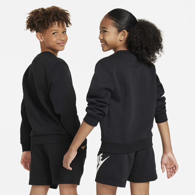 Nike Kids' Sportswear Club Fleece Sweatshirt Black