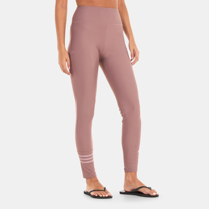 adidas Women's 3-Stripes Swimming Pant Pink adidas Women's 3-Stripes Swimming Pant Pink image number 0