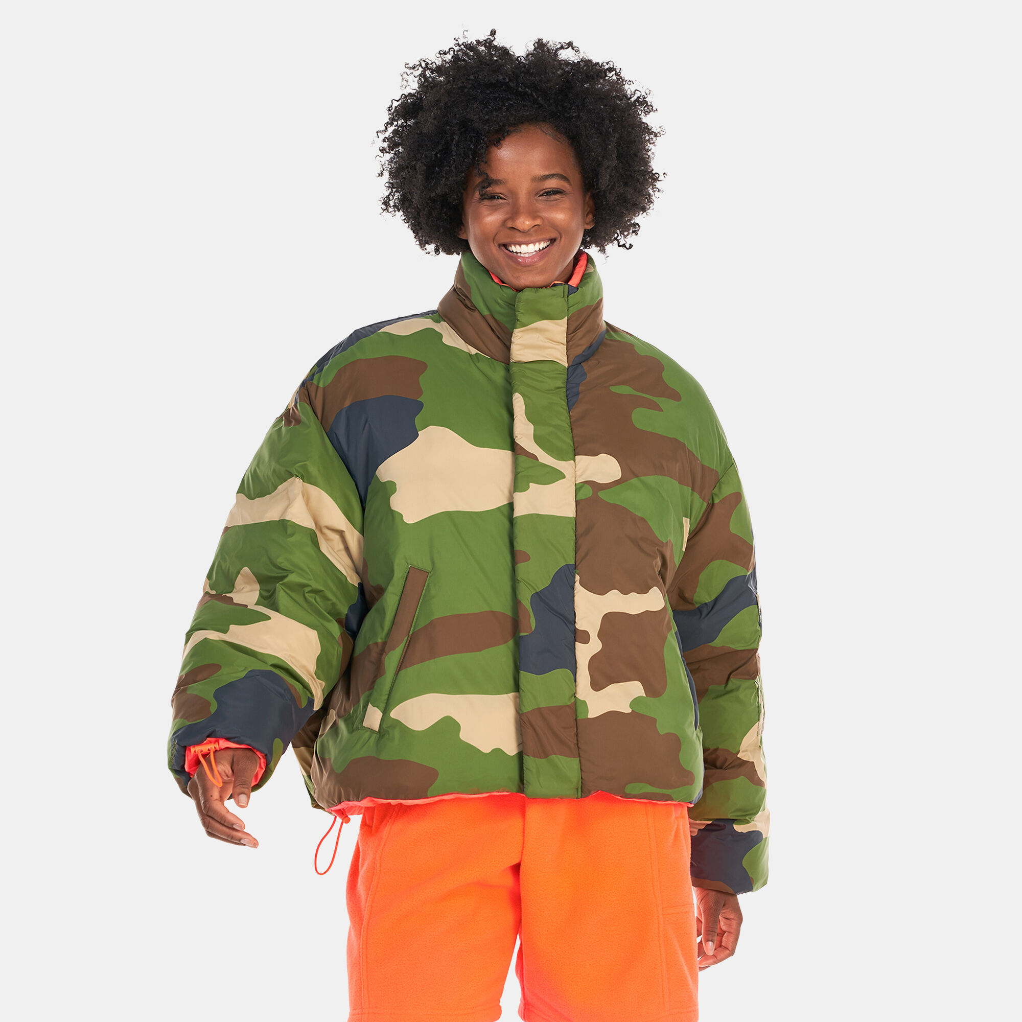 Women s Light Nylon Puffer Jacket