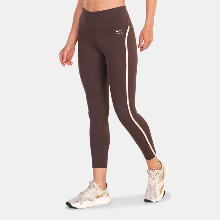 Nike, Air Fast Women's Mid-Rise 7/8-Length Running Leggings, Performance  Tights