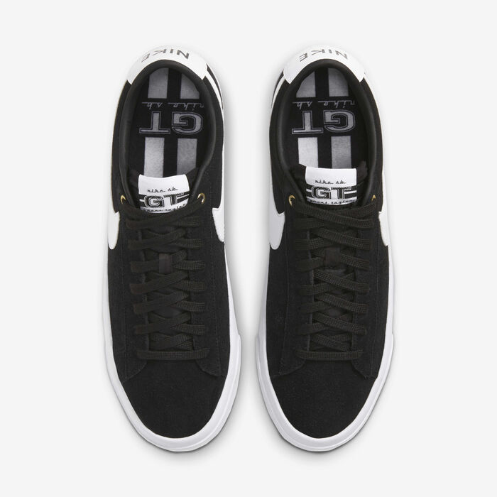Nike SB Zoom Blazer Low Pro GT Skate Shoes Black Nike SB Zoom Blazer Low Pro GT Skate Shoes Black image number 3