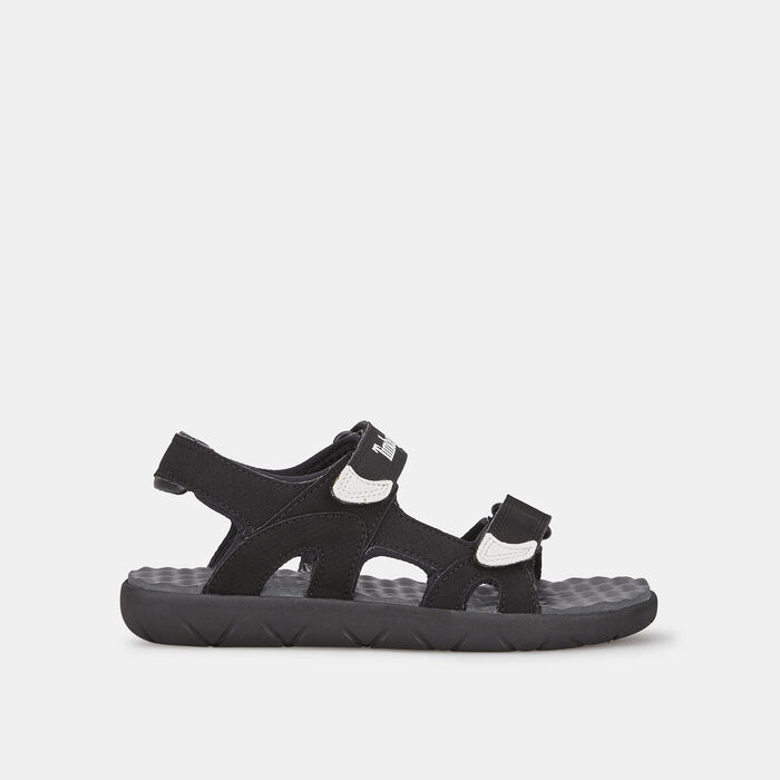 Timberland Kids' Perkins Row 2-Strap Sandals Black image number 0