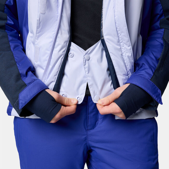 Columbia Women's Snowy Summit Insulated Hiking Jacket Blue image number 5