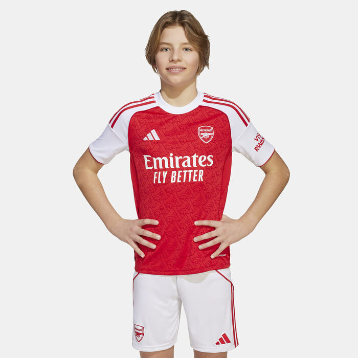 adidas Kids' Arsenal 25/26 Home Replica Football Jersey Red image number 0