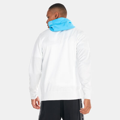 Nike Men's Sportswear Repeat Full-Zip Hoodie White