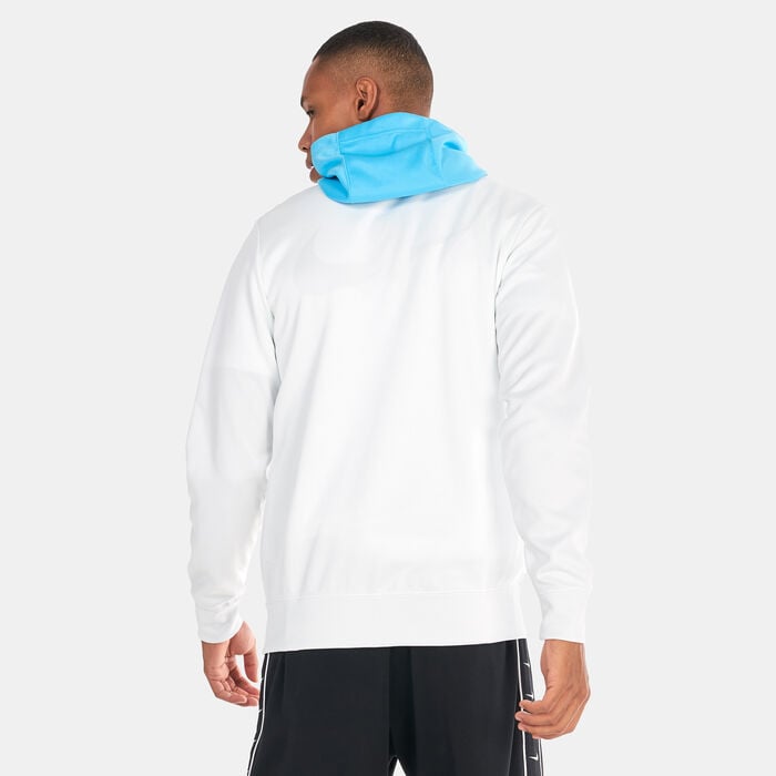 Nike Men's Sportswear Repeat Full-Zip Hoodie White Nike Men's Sportswear Repeat Full-Zip Hoodie White image number 1
