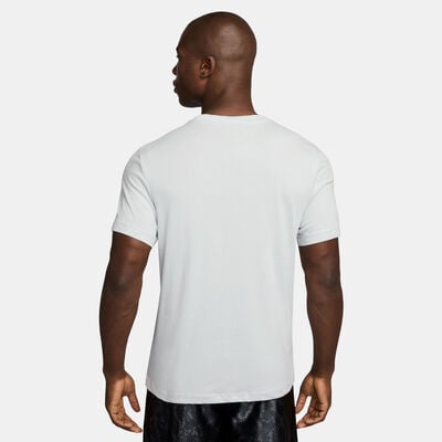 Nike Men's Dri-FIT Basketball T-Shirt White Nike Men's Dri-FIT Basketball T-Shirt White