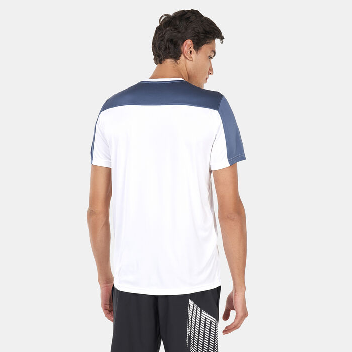 PUMA Men's Fit Commercial Logo Training T-Shirt White PUMA Men's Fit Commercial Logo Training T-Shirt White image number 1